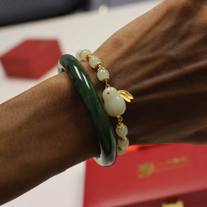 Grade A Hetian Jade Bangle